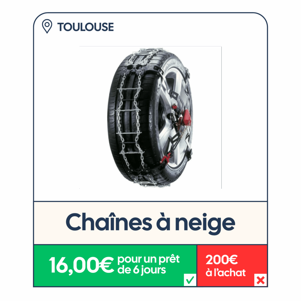 Location Chaînes à neige Toulouse