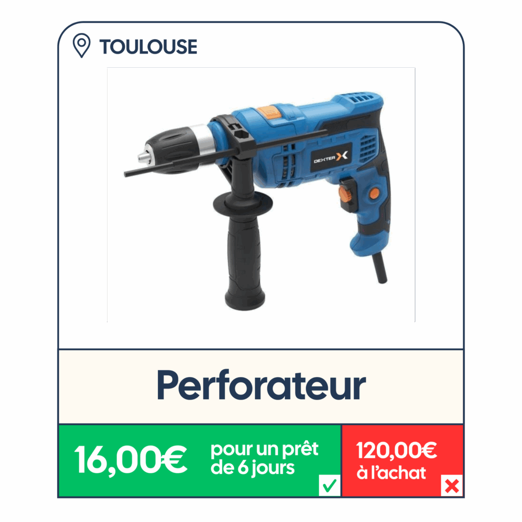 Location perforateur Toulouse