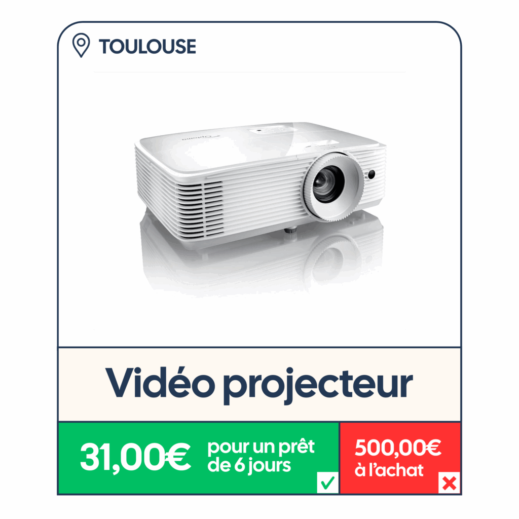 Location vidéo projecteur Toulouse