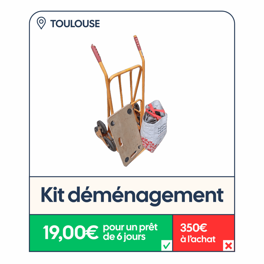 Location kit de déménagement Toulouse