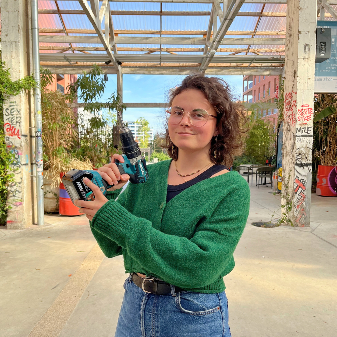 Claire, volontaire en service civique